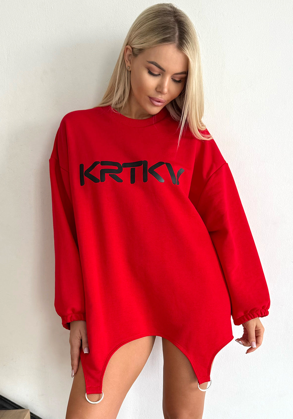 Women’s Logo Tunic Leksa Red