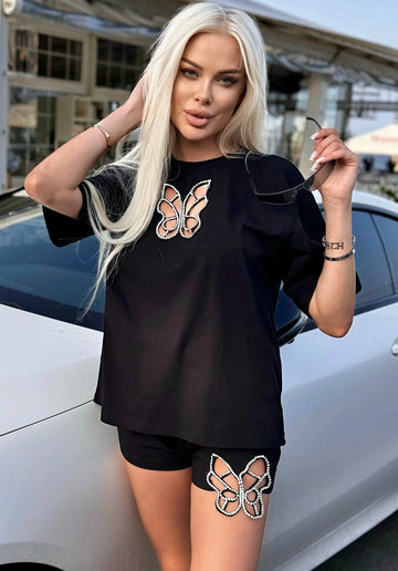 Women’s Summer Set Metelyk Crystal Black