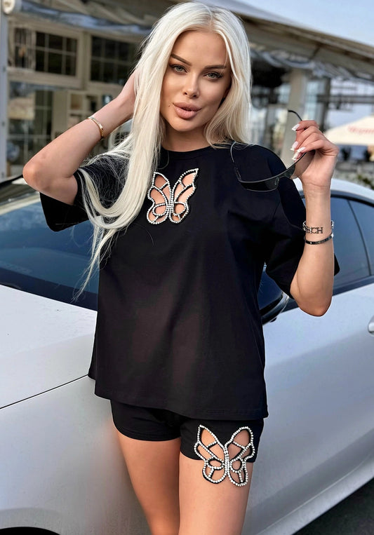 Women’s Summer Set Metelyk Crystal Black