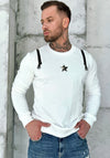 Men’s Sweatshirt Jet — White