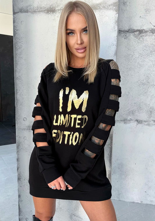 Women’s Cut-Out Tunic Limited Edition Black