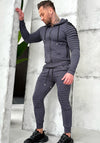 COUPLE KNIT TRACKSUITS RELIEF – GRAPHITE