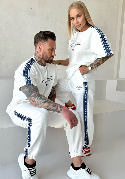 COUPLE SUITS LENNY – WHITE (PANTS SET)