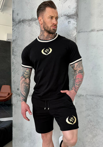 Men’s Summer Suit Laurel — Black/Gold