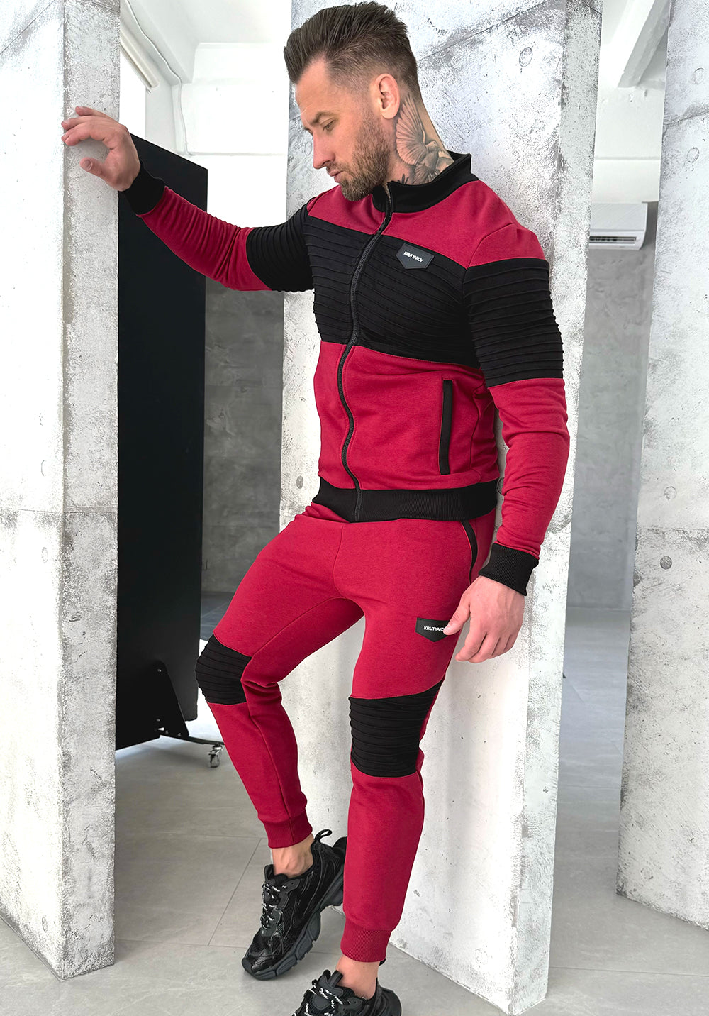 Men’s Tracksuit Grand – Burgundy