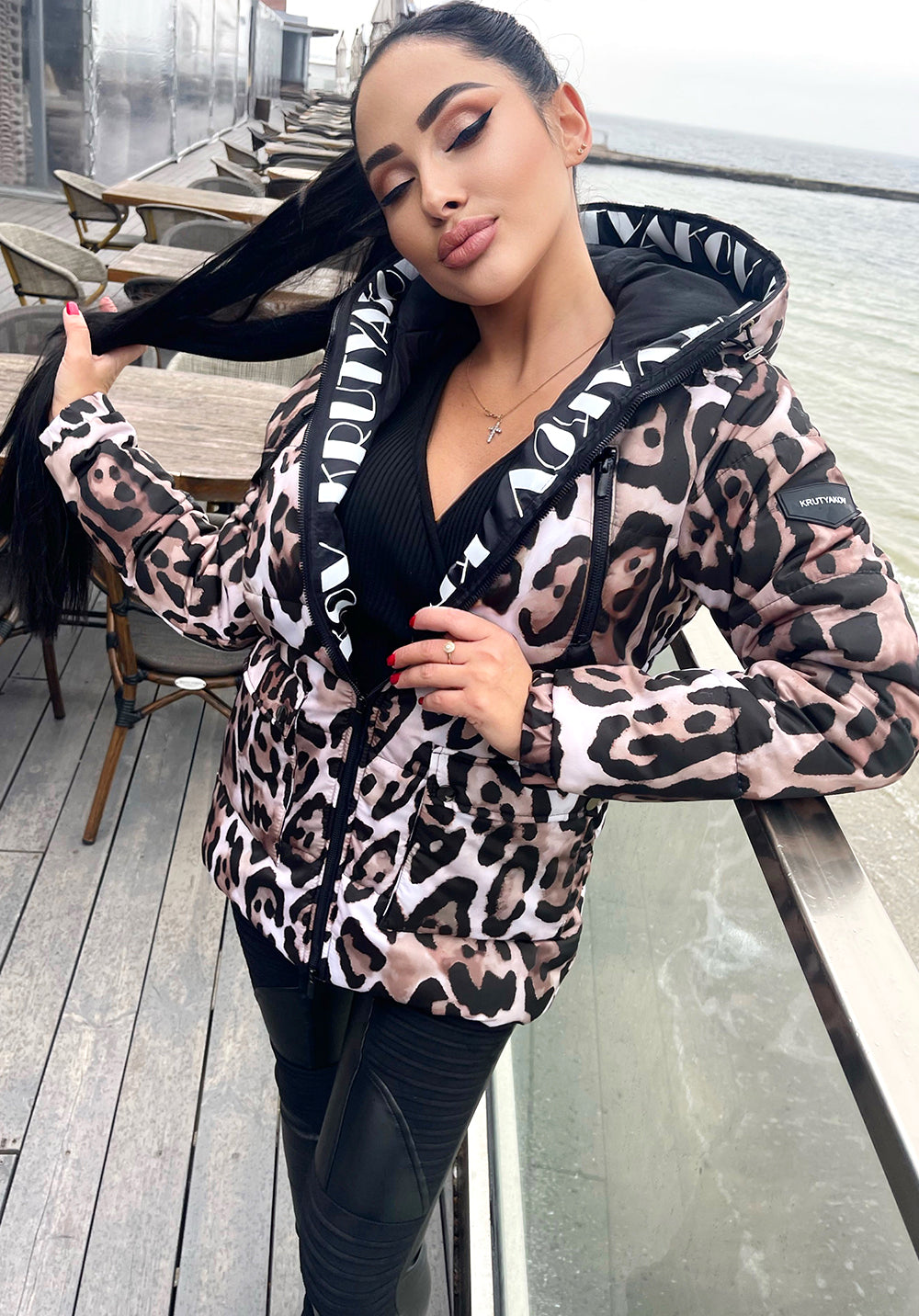 Women’s Winter Puffer Jacket – Sandy Leo