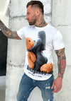Men’s T-Shirt Bear & Girl — White
