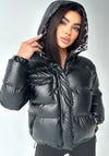 Women’s Winter Puffer Jacket – Alpha Black