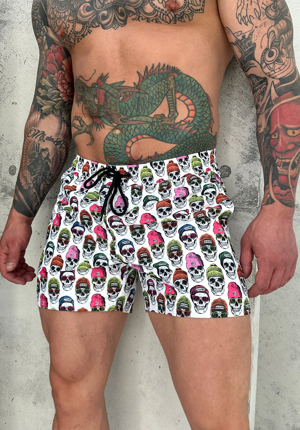 Men’s Swimshorts New York Legends – White