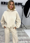 Women’s Warm Stylish Tracksuit – Erika Beige