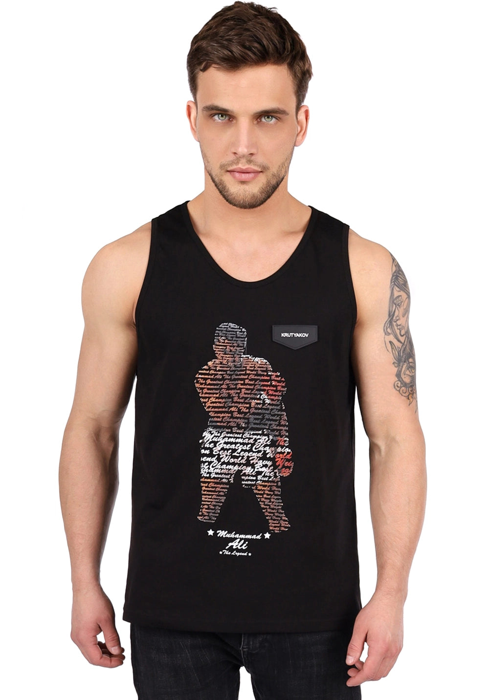Men’s Tank Top Ali — Black