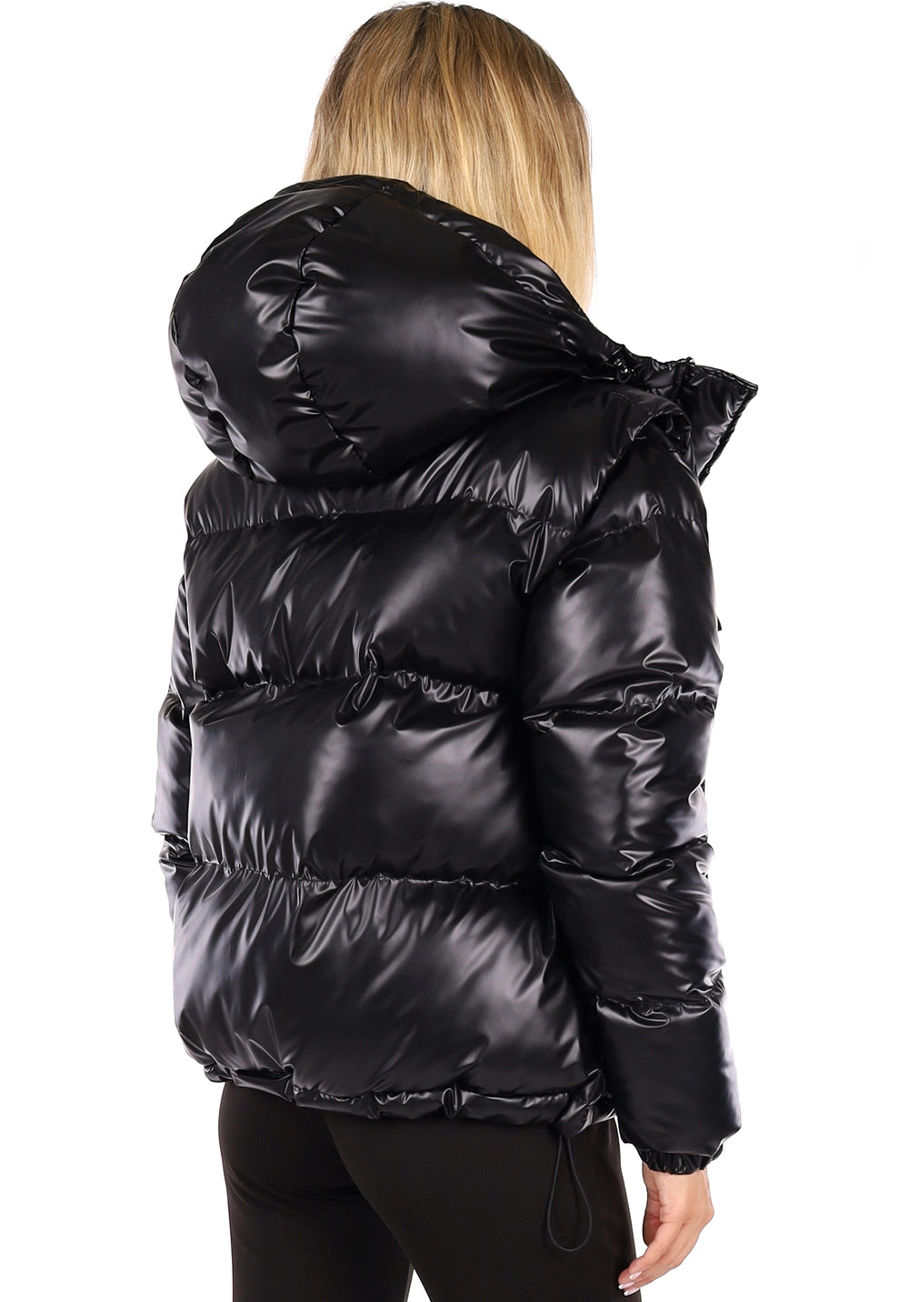 Women’s Winter Puffer Jacket – Alpha Black