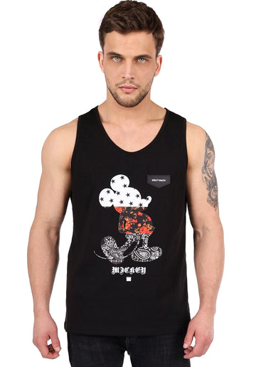 Men’s Tank Top Art Mouse — Black