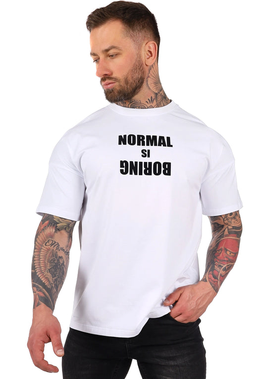 Men’s T-Shirt Bird Normal — White