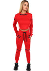 Women’s Stylish Tracksuit – Brenda Red