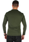 Men’s Sweatshirt Camo Holey — Khaki