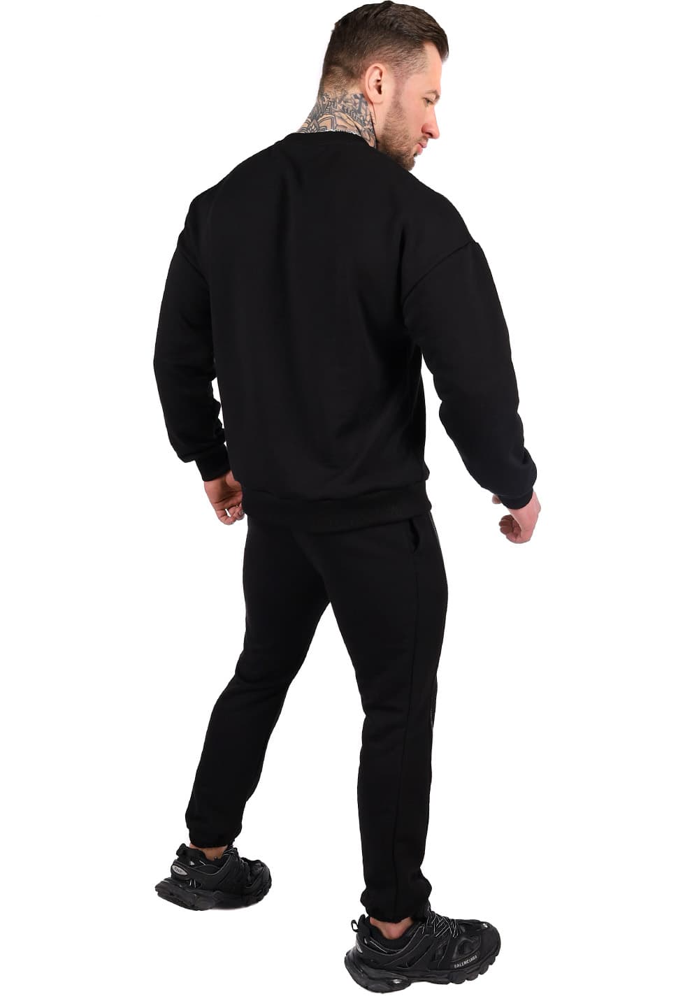 Men’s Tracksuit Delta – Black Zip Detail