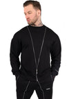 Men’s Tracksuit Delta – Black Zip Detail