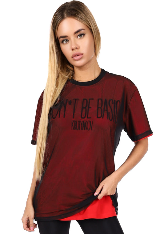 Women’s Body Tattoo Printed T-Shirt White