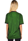 Women’s Mesh T-Shirt Don’t Be Basic Green