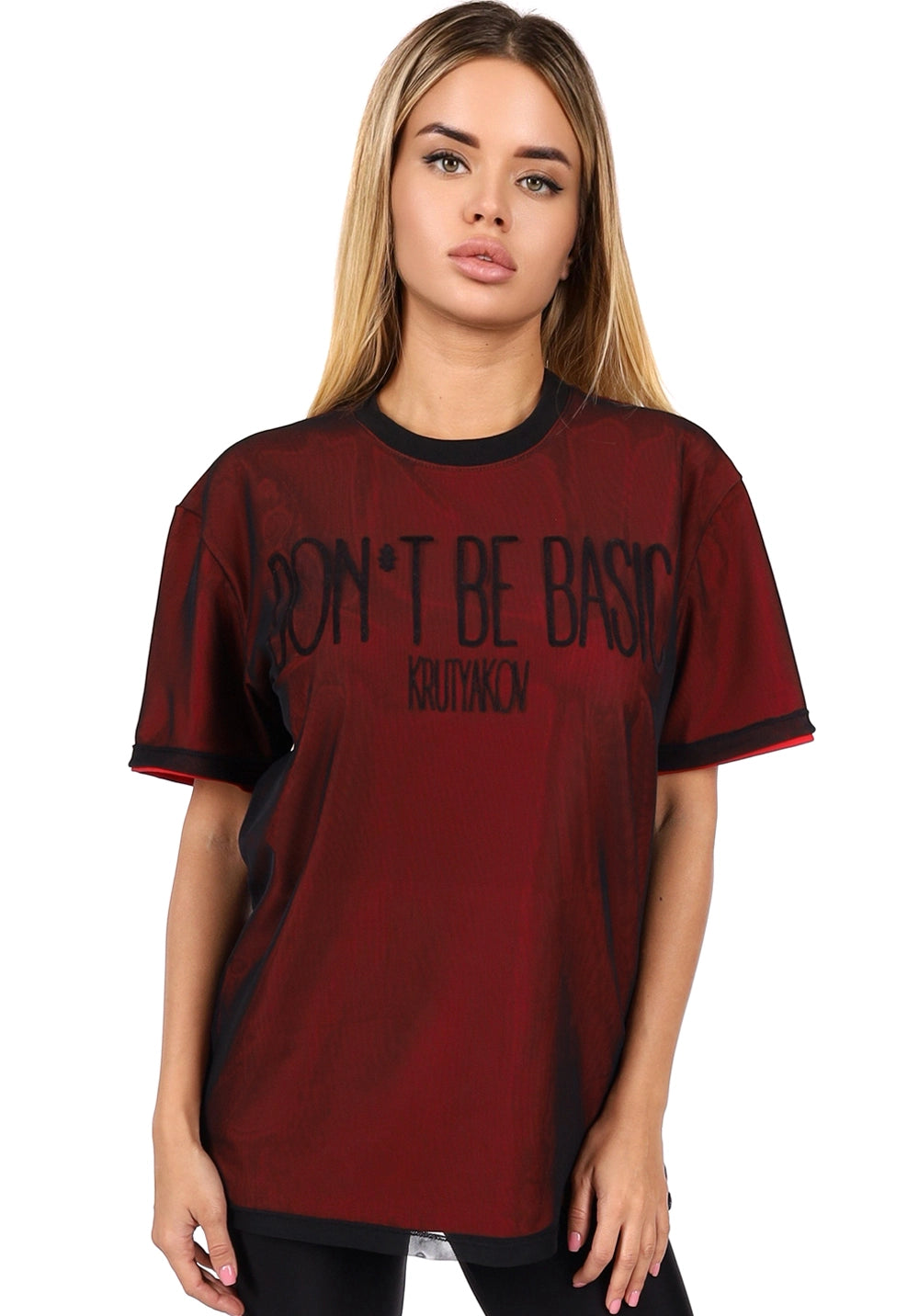 Women’s Body Tattoo Printed T-Shirt White