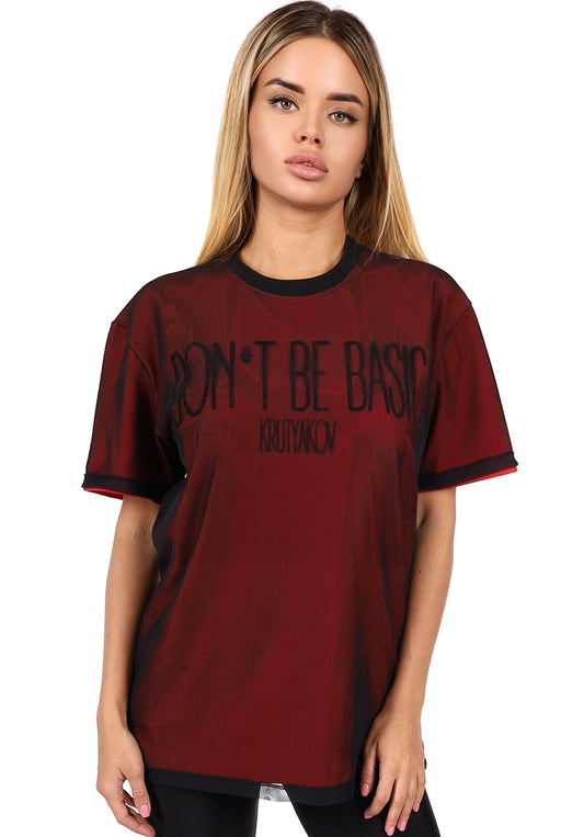 Women’s Body Tattoo Printed T-Shirt White