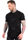 Men’s T-Shirt Eight Pockets — Black
