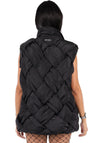 Women’s Designer Quilted Vest Equilibrium Black