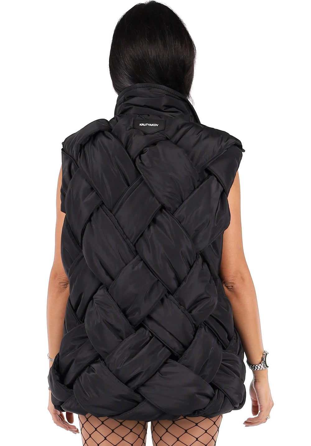 Women’s Designer Quilted Vest Equilibrium Black