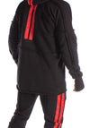 Men’s Tracksuit Hardy – Black / Red Stripe