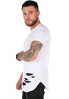 Men’s T-Shirt Holey — White