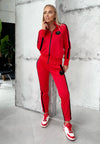Women’s Sport Tracksuit – Oblivion Red