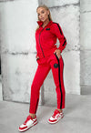 Women’s Sport Tracksuit – Oblivion Red