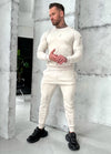Men’s Tracksuit Aged – Cream