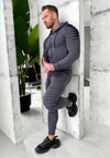 Men’s Knit Tracksuit Relief – Graphite