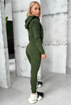 Women’s Knit Relief Tracksuit Green – Relief
