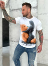 Men’s T-Shirt Bear & Girl — White