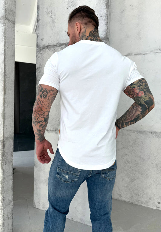 Men’s T-Shirt Bear & Girl — White