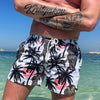 Men’s Swimshorts Palm Tigers – White
