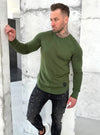 Men’s Sweatshirt Relief 2 — Khaki
