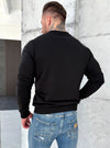 Men’s Sweatshirt Lock Up — Black