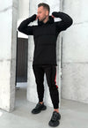 Men’s Tracksuit Hardy – Black / Red Stripe