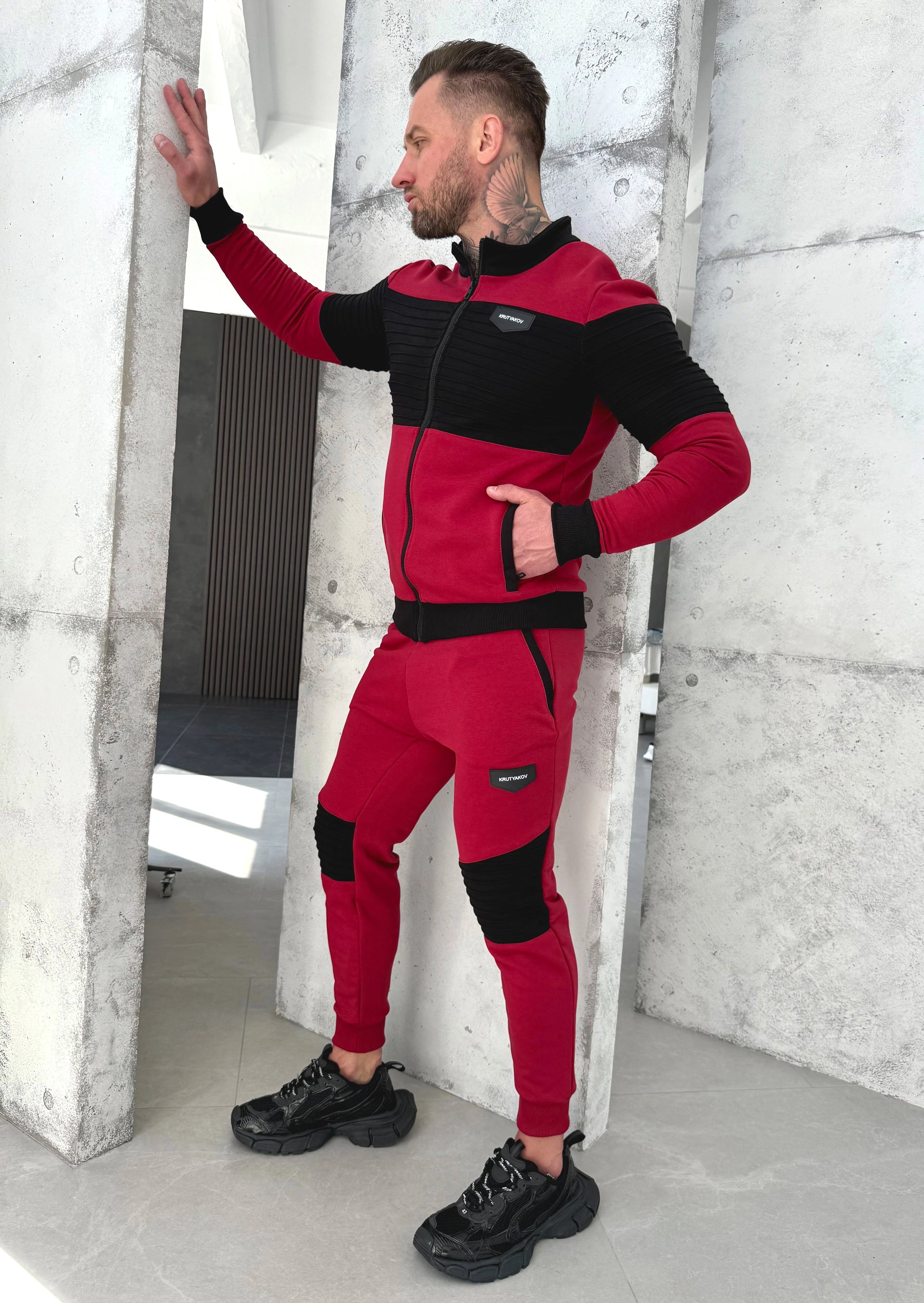 Men’s Tracksuit Grand – Burgundy