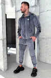 Men’s Tracksuit Tiesto – Grey Velour