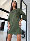 Women’s Dress Army Khaki