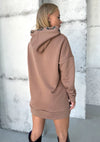 Women’s Hoodie Ringo — Brown Chain Drawstrings
