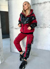 Women’s Warm Tracksuit – Salma Red