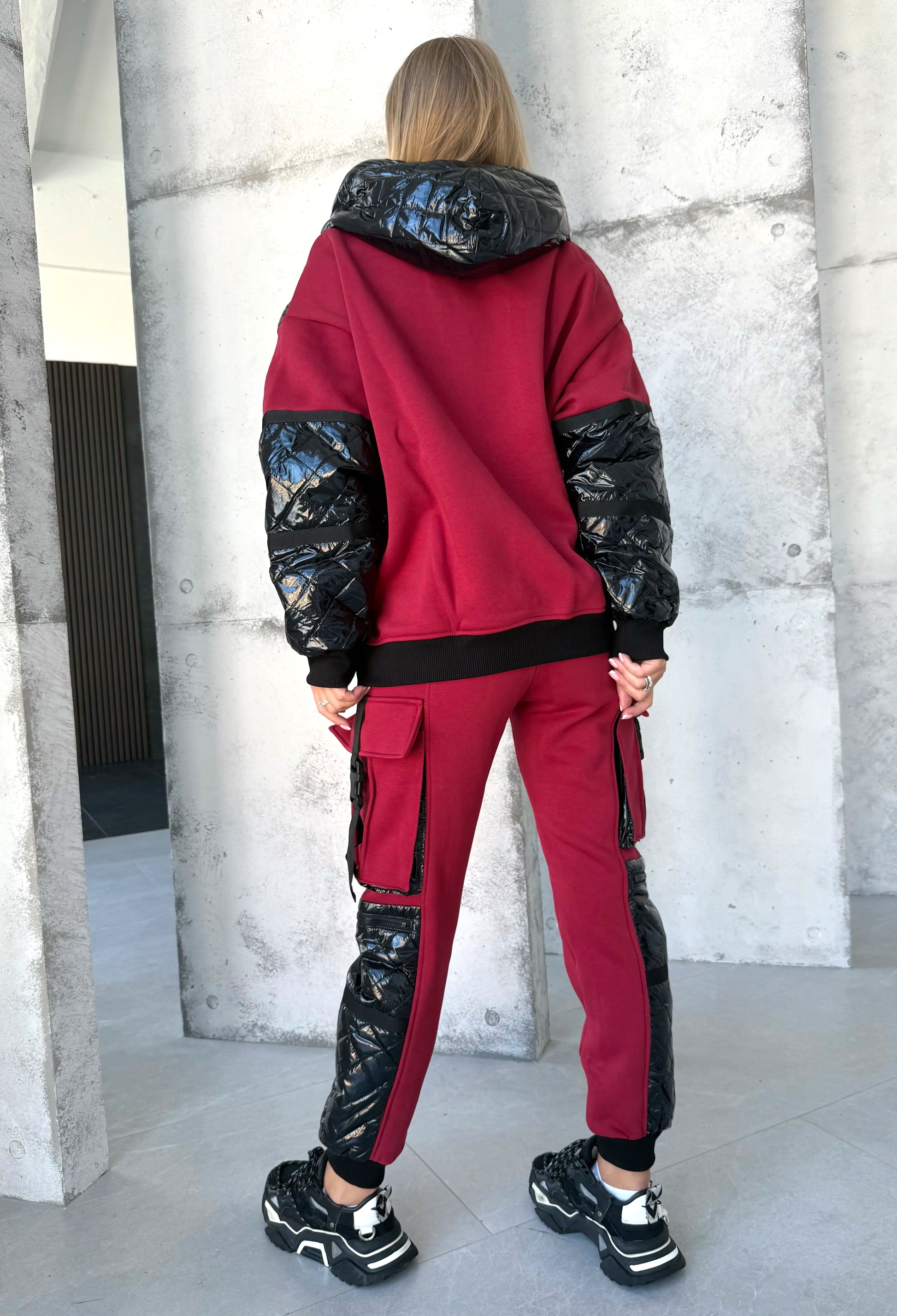 Women’s Warm Tracksuit – Salma Red