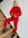 Women’s Stylish Tracksuit – Brenda Red