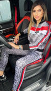 Women’s Printed Designer Tracksuit – Sport Snake